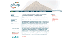 Desktop Screenshot of geotop.ca
