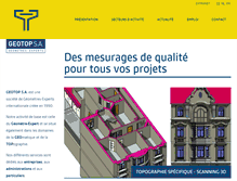 Tablet Screenshot of geotop.eu